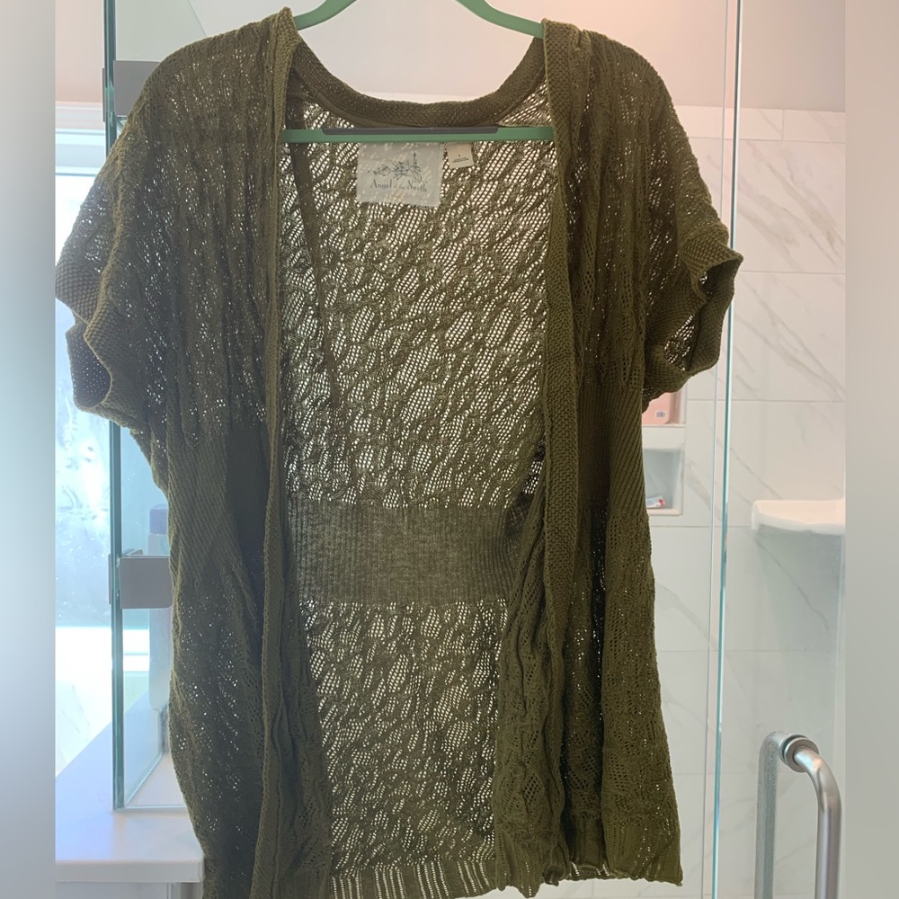 Angel of the North Anthropologie Knit Cardigan